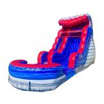 Inflatable Toys Accessories Water Slides 22'H Purple Crush Inflatable Water