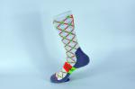 Elastane / Coolmax Polyester Athletic Basketball Socks With Anti - Bacterial