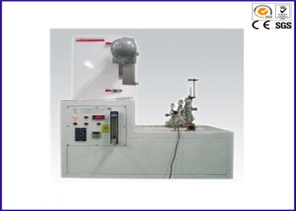 Professional Flammability Testing Equipment EN 136 Full Face Masks Flame