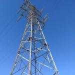 HDG Angle Steel 132KV Electric Transmission Line Tower