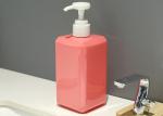 400ml Square PETG Cosmetic Bottle With Pump Recyclable Durable