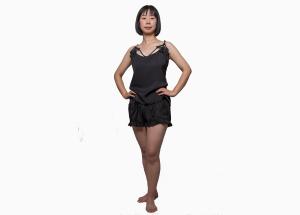 Wholesale Sexy Silky Stylish Womens Satin Pyjamas Ladies Sleeveless Top and Wide Ruffled Pant from china suppliers