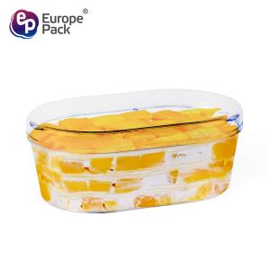 Wholesale Transparent Plastic Case Cake Candy Discuits Container Dessert Chocolate PS Food Container Packaging from china suppliers