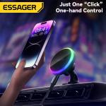 ESSAGER ACPH004 Series 15W Magnetic Phone Holder for Car Dashboard Mount Phones