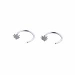 316L stainless steel nose rings C shape piercing jewelry nose rings
