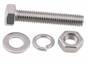 Wholesale Bolt And Screw Stainless Steel M4 M8 stainless steel hex bolt and hex nut DIN933 from china suppliers