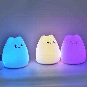 China Touch Switch Silicone Night Light , Silicone LED Lamp CE Rohs Certified on sale