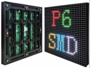 Wholesale 32x32 Dots Full Color Waterproof Outdoor Led Display Screen P6 IP65 FCC from china suppliers
