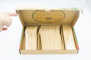 Wholesale Restaurant Bamboo Knives Forks And Spoons Set 9 Layers 168mm Natural Color from china suppliers