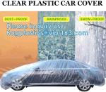 Disposable Car Covers Clothes, Universal Covering Prevent Dust For Car, Vehicle