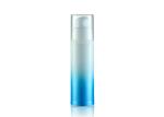 Plastic Pump Dispenser Bottle Foundation Pump Bottle Round Shape Blue SR2107B