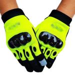 Leather Military Police Gloves Fluorescent Full-Finger Special Forces Duty