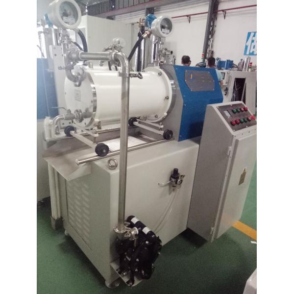 Horizontal Mixed Disc Type Sand Mill / Bead Mill 22kw 30L Capacity