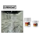Two Component AB Resin Metallic Epoxy Floor Coating Water Resistant