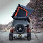 210*120cm Roof Top Two Bedrooms Aluminium Hard Shell Car Awning Tent