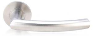 Wholesale Stainless Steel Fire Door Lever Handle EN1906 and EN1634 Satin Finish from china suppliers