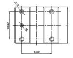 Linear bearings KBSB-AJ...B - Shaft Supporting Housing KBSB12AJ