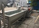 Customized Stainless Steel Vegetable Fruit Washing Machine For Industry