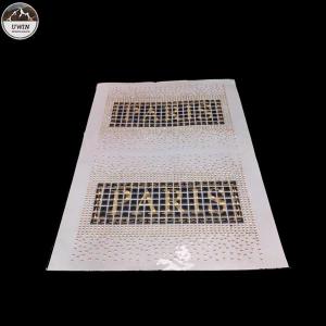 Wholesale PARIS Logo Rhinestone Applique Patches Eco Friendly Any Color Available from china suppliers