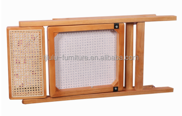 Customized Tianjin Lulu Outdoor Folding Rattan Garden Chairs for Comfortable Seating
