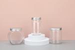 Wholesale PET Empty Plastic Screw Cap Plastic Jar 50-800ml