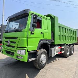 Wholesale Howo Brand 6x4 Dump Truck 375 Horsepower Manual Transmission Diesel Fuel New Condition For Construction In Africa from china suppliers