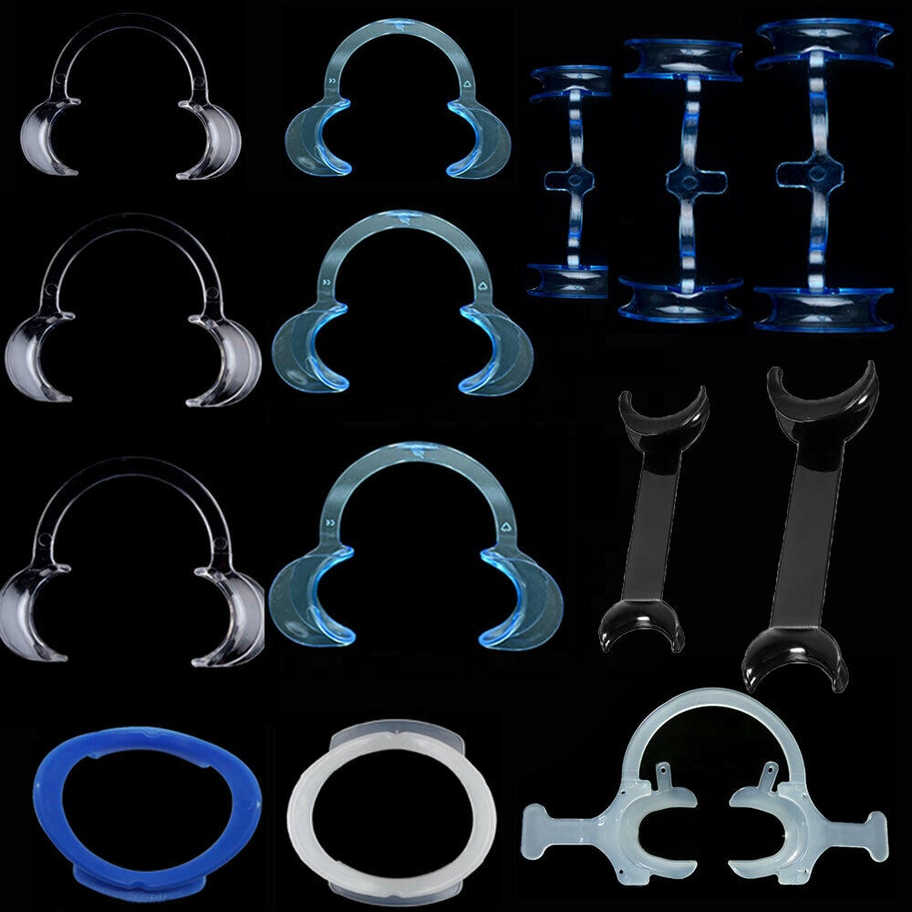 Plastic C Shape Disposable Dental Cheek Retractor Mouth Opener The Game-Changer for Medium/Large Orthodontic Procedures