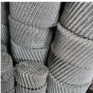 Wholesale 316 Knitted Stainless Steel Wire Mesh 2.5mm Thickness 500mm Width For Filtering from china suppliers