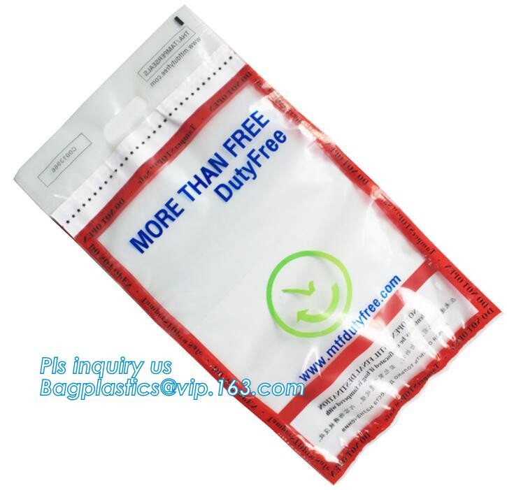 Bank Tamper Evident Security Bag/Secure Courier Bag Wholesaler/Clear Plastic Security Bags, Bank Cash Bag Polyester Bags
