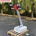 4x120W LED lamps mounted roof mast light 4.5m pneumatic telescopic mast, vehicle