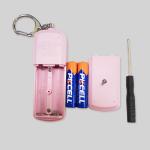 OEM 130db Personal Safety Alarm Keychain With Led Light For Women Kids Elderly