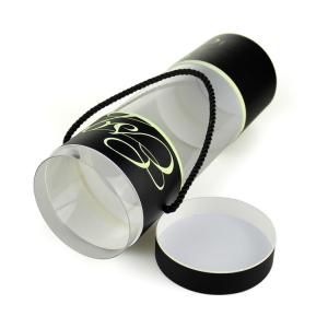 Wholesale Customised CMYK Color Wine Glass Packaging PVC Paper Box With Handle from china suppliers