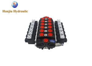 Wholesale HSSD8DC 6 Spool Solenoid Directional Hydraulic Control Valve Fit For Agriculture Tractor And Construction Sanitation Mining from china suppliers