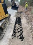 Flexible HDPE Geocell for Gravel Parking and Soil Stabilization Modern Outdoor
