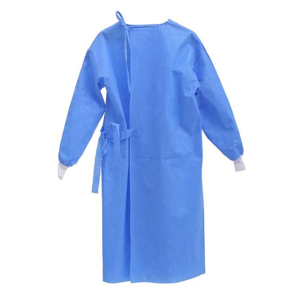 Anti Dust Uniforms Disposable Operating Gowns Non Porous Ventilation Block