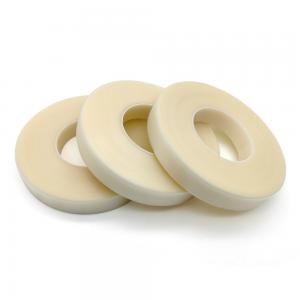 China 20mm*200m Non-Toxic Hot Melt Adhesive White Nonwoven PEVA Seam Sealing Tape For Protective Suit on sale