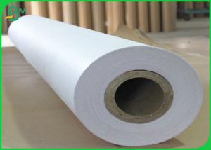 Wholesale Uncoated 92 Bright White Plotter Paper 2'' Core 80GSM 30'' x 150' from china suppliers
