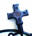 American 2pin 3 in 1 black extension power cable 0.5m-10m copper power extension