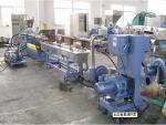 PP/PE Single Screw Extruder , PP / PE Plastic Granule Machine Washed Film