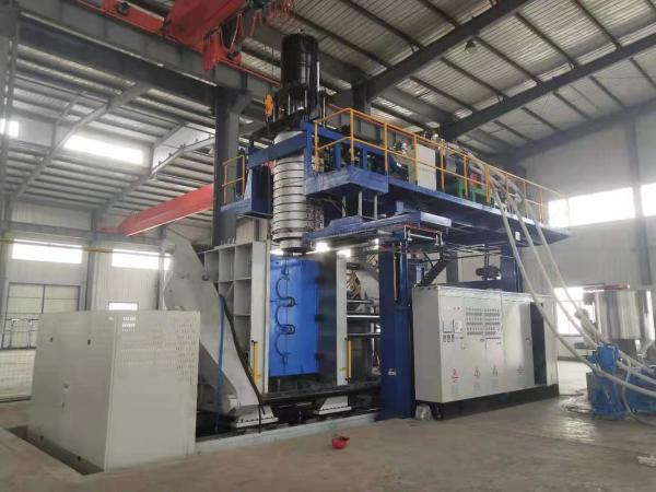 HDPE Plastic Extrusion Blow Moulding Machine 500L Four-Layer Plastic With