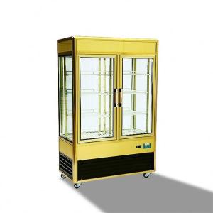 Wholesale 828L Aluminium Frame Refrigerated Cake Display Cabinets With Folding Door from china suppliers