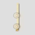 Modern Crystal Bubble Ball Fizi on Kick Wall Sconce for Indoor Living Room