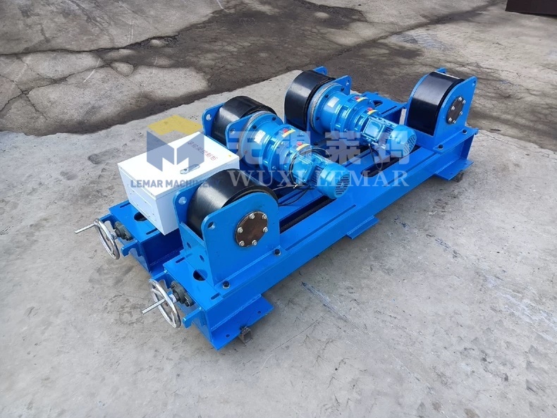 5 Ton Adjustable Boiler Cylinder Welding Rotator | Light Duty Tank Turning Rolls