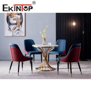 China Modern Small Round Table Set , Adjustable Office Meeting Table OEM ODM on sale