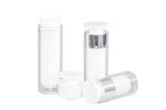 Effective Dispensing AS Airless Pump Bottles 15ml 30ml 50ml Electroplating