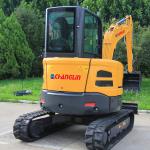 Hydraulic Excavator Machine ZG036S Ergonomic Design With Spacious Driving Space