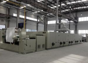 Wholesale Fabric Stretching Hot Air Stenter Machine , Stenter Finishing Machine Non - Lubricated Chain from china suppliers