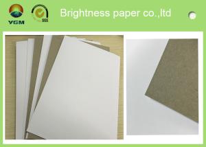 Wholesale High Bulking Large Flat Cardboard Sheets , White Black Paper Board For Electronics from china suppliers