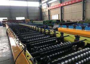Wholesale Steel Sheet Floor Deck Tile Roll Forming Machine / Metal Deck Roll Forming Machine from china suppliers