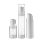 Cosmetic Airless Dispensers Empty Plastic Lotion Bottles 30ML 50ML 75ML 100ML